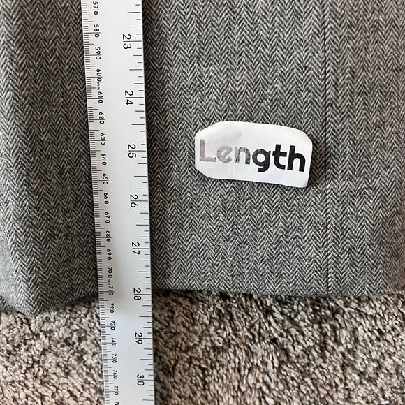 VTG Pendleton Womens 12 Old Money Academia Wool Skirt Jacket Suit Set Gray Tweed - Picture 8 of 15